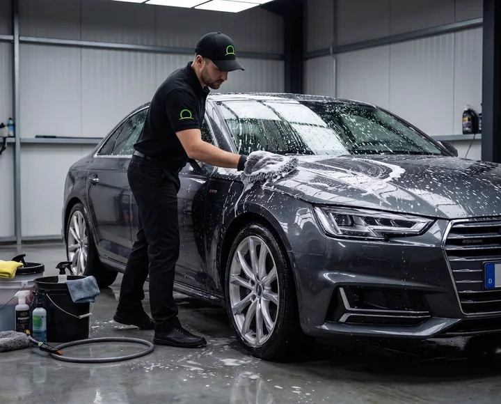 Nuevo Home 2 Lavado y detailing de coche por personal de Mr Chofer · aeropuerto de Palma de Mallorca
